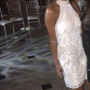 Short, bridal/cocktail dress